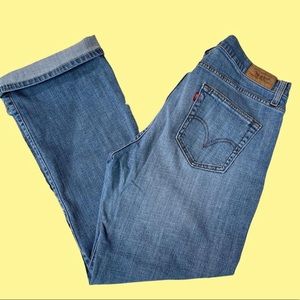Vintage Levi’s 529 Bootcut Blue Jeans Size 16m
